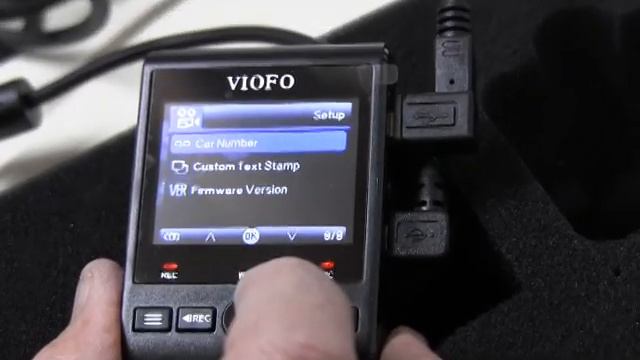 Viofo A129 Pro Duo Bench Test initial setup before installing