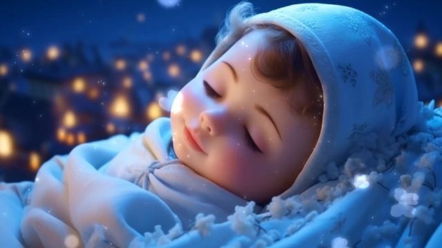 Gentle Lullabies for Babies - Angels Are Coming with White Noise - 10 Hrs смотреть онлайн