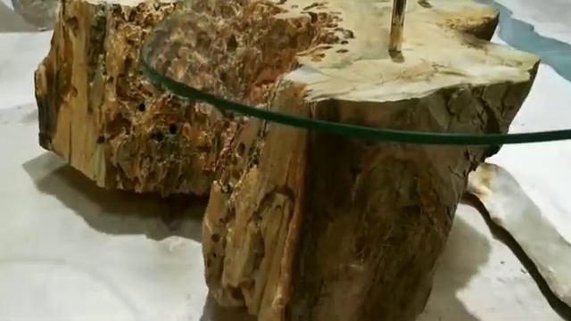 Журнальный столик из пня Бука! смотреть онлайн