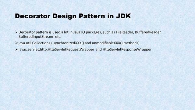 Decorator Design Pattern Examples in JDK ? || Java Design pattern interview Question смотреть онлайн