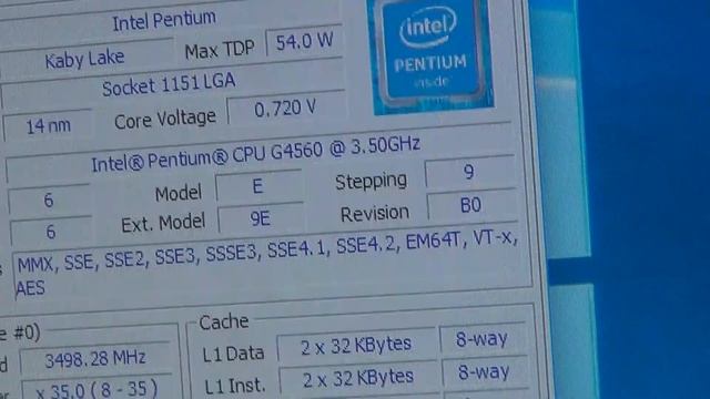 Intel G4560 Power consumption смотреть онлайн
