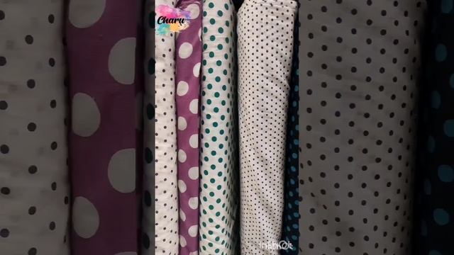 Stylish Dress Design from Polka Dot Print Fabric | Polka Dot Print Fabric Collection смотреть онлайн