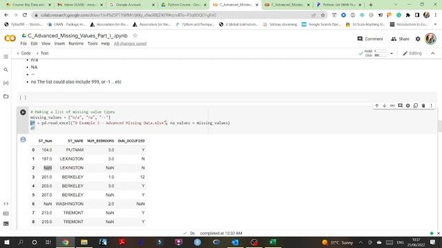 Missing Values смотреть онлайн