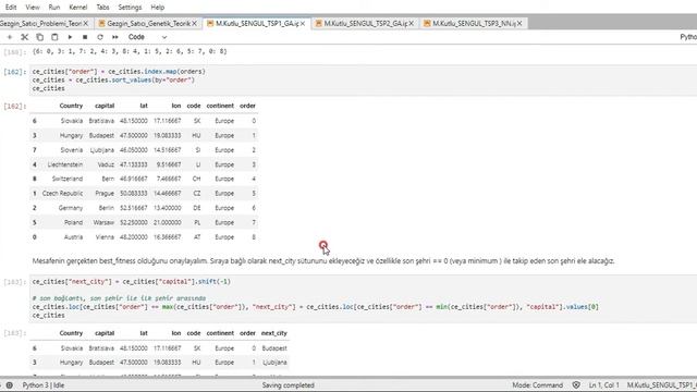 Travelling Salesman Problem-Gezgin Satıcı Problemi,Optimization,Genetic Algorithm, KNN Algorithm смотреть онлайн
