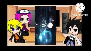 Реакция команды 7 на учителя наруто как сатору годжо