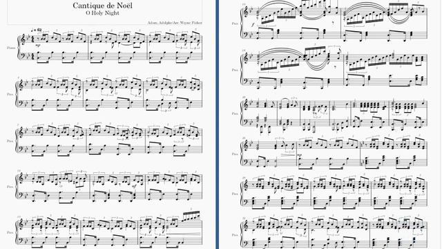 Cantique de Noel Piano смотреть онлайн