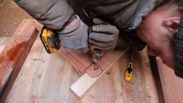 Off Grid Earthbag Workshop Part 46 Hobbit Door From Reclaimed Materials