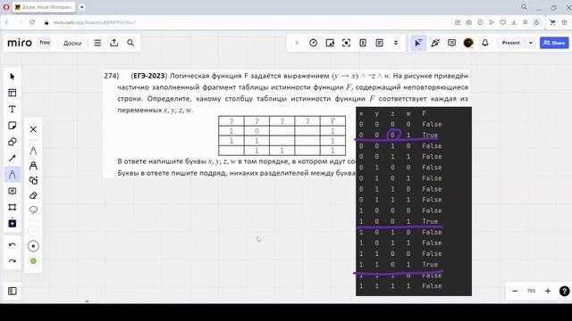 Решение ЕГЭ №2 по информатике | Сборник К. Ю. Полякова №274