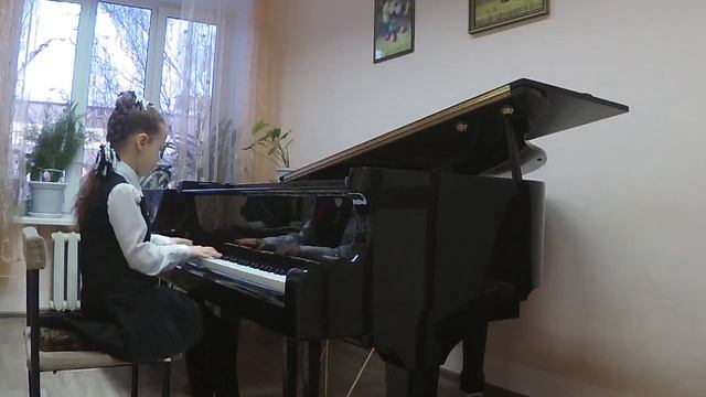 Мерзлякова Александра. П.И.Чайковский "Полька" смотреть онлайн