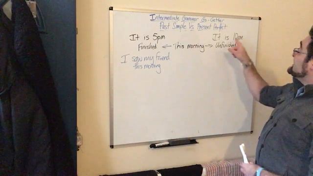 Past simple vs Present perfect: This morning смотреть онлайн