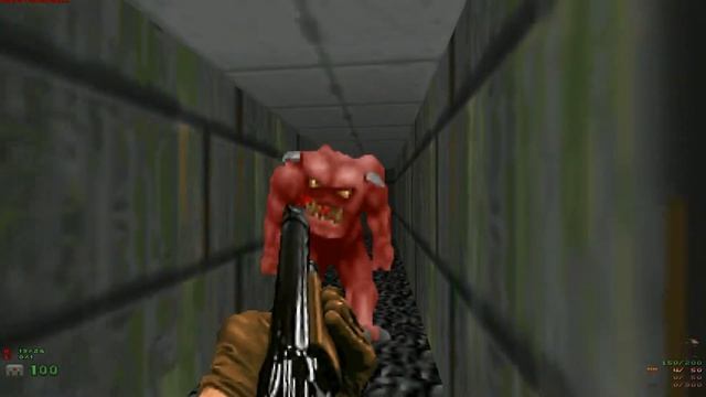 The Ultimate Doom - E3M1 Hell Keep - UVMAX 100% Secrets 60fps Uncommented смотреть онлайн