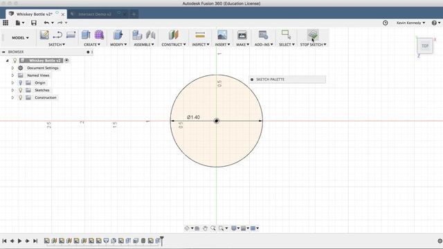 Fusion 360: How to Project (and Intersect) a Sketch in Fusion 360 | #fusionFridays смотреть онлайн