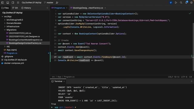 How to connect to MySQL with Entity Framework in .NET 6 (+ scaffolding) смотреть онлайн