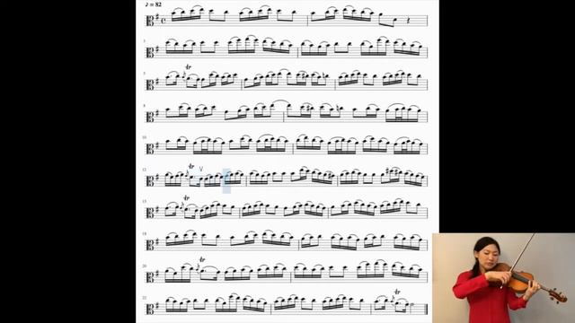 Telemann: Concerto in G Major for Two Violas (First movement) Suzuki book 4 смотреть онлайн