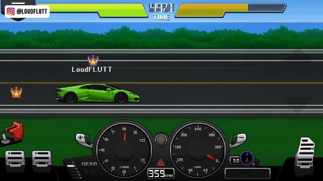 PIXEL CAR RACER - LAMBORGHINI HURACAN BUILD AND GAMEPLAY | PCR UNLIMITED V2 смотреть онлайн