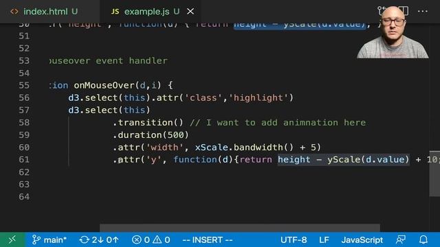 Animating Bar Charts with D3 смотреть онлайн