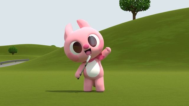 Learn colors with Miniforce | Color Golf Play | sports | Color play | Mini-Pang TV 3D Play смотреть онлайн