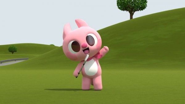 Learn colors with Miniforce | Color Golf Play | sports | Color play | Mini-Pang TV 3D Play