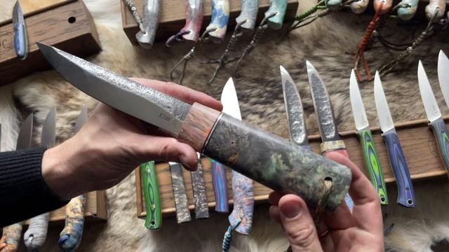 Подробно рассказываю о новинках и других ножах в наличии. смотреть онлайн