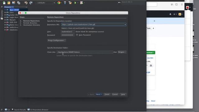 How to clone a project and set up a new project in Netbeans as part of the process смотреть онлайн