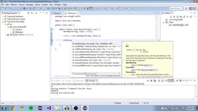 Programming Tutorial 29 - Intermediate Java - 3 - Hash Map смотреть онлайн