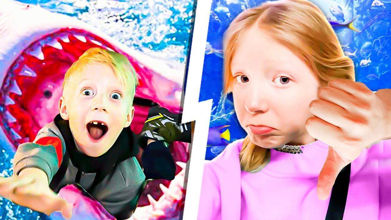 МЫ ВПЕРВЫЕ В МОСКВАРИУМЕ! ЧТО МЫ ТУТ ДЕЛАЕМ? смотреть онлайн