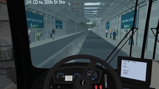 OMSI 2 Cayuga 0.7.6 Line 301 DIRECT To Wayne Junction W/ New Flyer XN60 смотреть онлайн