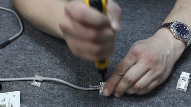Как подключить интернет розетку. Схема подключения витой пары. смотреть онлайн