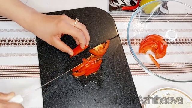 Салат "АЧИЧУК" қазақша рецепт. Лучший салат к плов! "Ачичук". Salad "Achuchuk".Салат Шакароб. смотреть онлайн