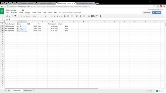 Google // Kalenderdaten in Google Calender als csv importieren смотреть онлайн