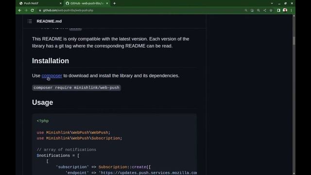 Send push notification using javaScript and PHP смотреть онлайн
