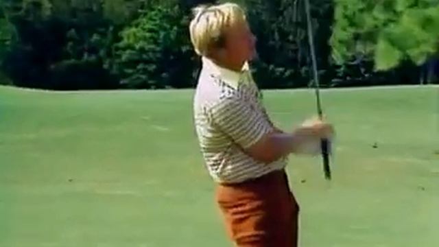 Jack Nicklaus teaches playing low shots - Golf My Way смотреть онлайн