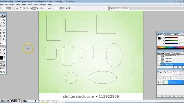 adobe photoshop 7.0 | how to use custom shape tool in adobe photoshopshop 7.0 смотреть онлайн