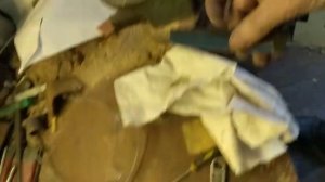 Перегрев клинка из стали У7.