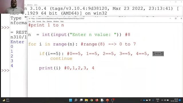 Jumping Statements || break || continue || pass || Jump Statements in Python #break #continue #pass смотреть онлайн
