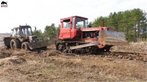 Мой первый выезд на ДТ 75