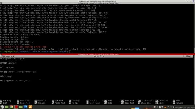 Was ist Docker? Eine hands-on Docker Einführung. Docker Container bauen in 15 Minuten. смотреть онлайн