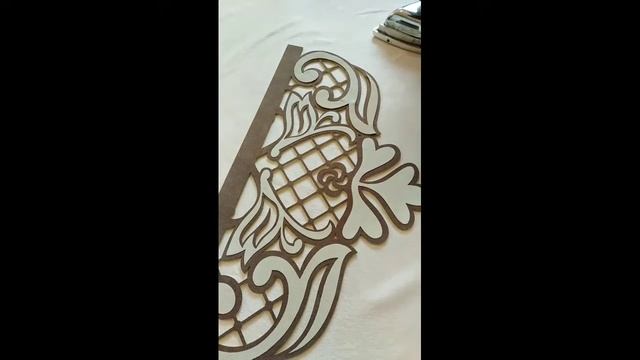 Изготовление ажурного двухцветного ламбрекена смотреть онлайн