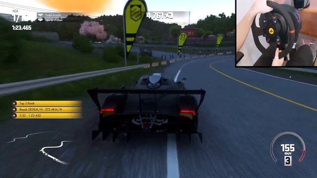 Pagani Zonda R - DriveClub 2020 PS4 PRO | Thrustmaster T300 gameplay смотреть онлайн