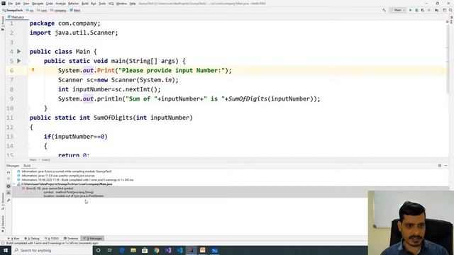 Sum of Digits of a Given Number using Recursion in Java - Part 33 смотреть онлайн