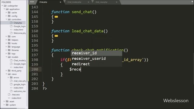 Chat Application in Codeigniter - Display Unread Message Notification смотреть онлайн