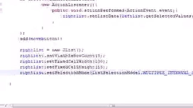 Java Programming Tutorial 73 Moving List Items Program смотреть онлайн