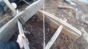 Как сделать наплов, Кукшу,крест, для рыбалки сплавными сетями .