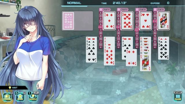 PRETTY GIRLS Four Kings Solitaire Gameplay смотреть онлайн