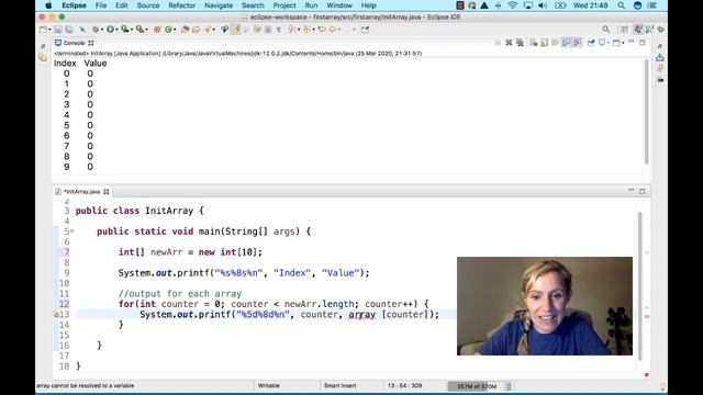 40) Introduction to arrays | Java with Ali смотреть онлайн