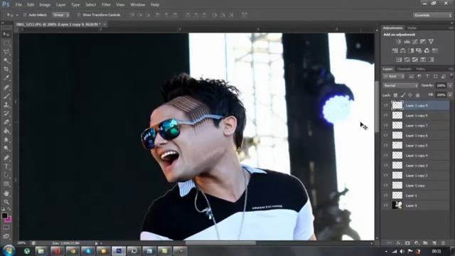 Efeito Photoshop (win xp dialog box bug) смотреть онлайн