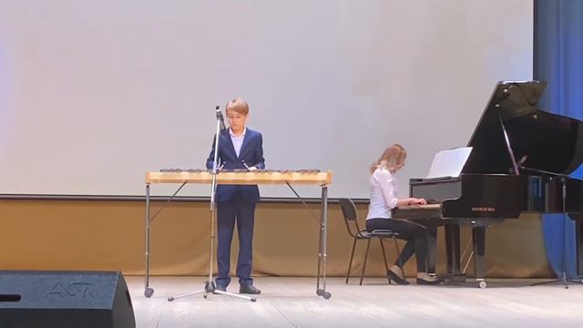 Роман Штырхацкий. 2022 год отчётный концерт Чановская школа искусств . Ксилофон смотреть онлайн