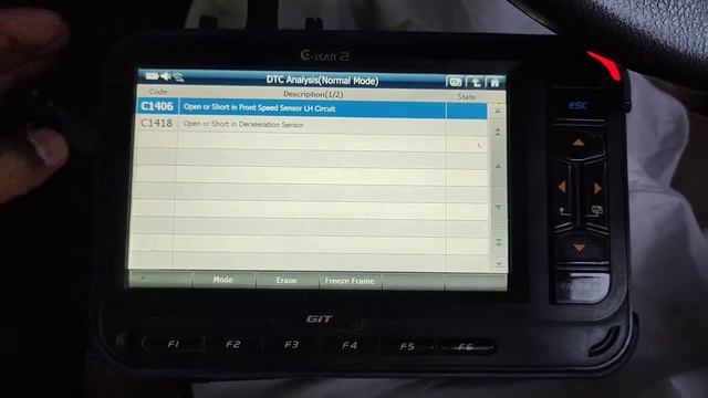 How To Fix ABS Warning Light Toyota | C1406 Code - Open or Short in Front Speed Sensor Left Circuit смотреть онлайн