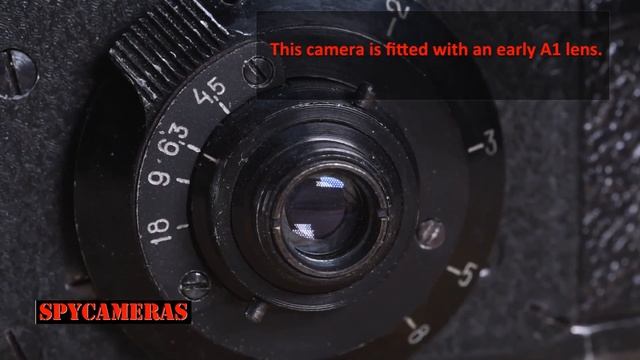 Spycameras: The Soviet Ajax Camera. смотреть онлайн