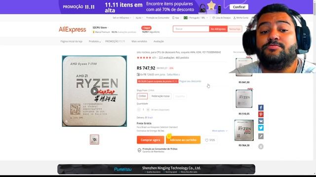 SUPER PREÇOS DO DIA 11 NO ALI EXPRESS DE CPU E PLACAS MÃE ? PREVIÕES BOLA DE CRISTAL DO GUIGA 07/11 смотреть онлайн